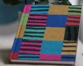 Freeshipping / Handmade notebook  /  Notepad / Graduation / fabric covered book / artist sketch book