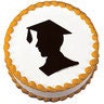 GRAD BOY SILHOUETTE Edible Image Cake Topper Il_570xn