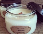Fireside / 10 oz. Wood Wick Soy Candle
