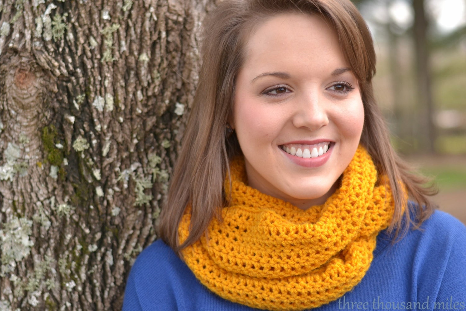 Crochet Infinity Scarf