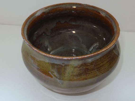 Ceramic Bowl Decorative Stoneware Bowl by WildCrowFarmPottery