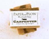 Carpenter (Red Thyme, Clary Sage, Lemongrass) Handmade Olive Oil, and Avocado Butter Soapt