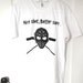 Mens Cotton Tee - Mens Crew Neck - Cotton Tee shirt - White Cotton Tee - Goaltender Tee - sports