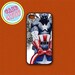 Captain America Marvel Comics The Avengers : iPhone 4 Case,iPhone4s Case,iPhone 5 Case,Samsung Galaxy S3 Case,Hard Plastic Case,Soft Rubber