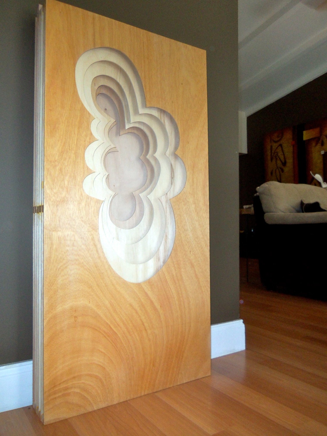 Modern Wall Art 24"x48