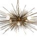 Gold Urchin Chandelier Lighting with Five Lights