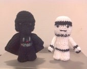 Crochet Darth Vader and Storm Trooper