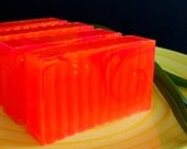 Sweet Tropical Fruit Scented Soap Handmade Vegan Soap TROPICAL PARADISE Glycerin Soap Hand Soap Bath Soap Bar Soap Gift Colorful