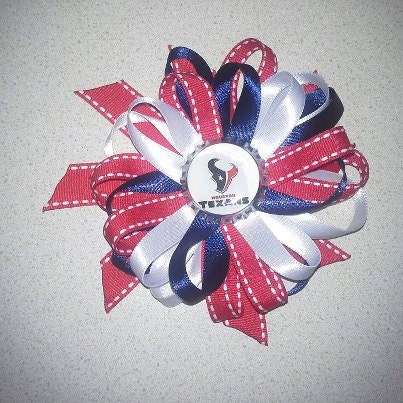 Houston Texans Hair Bow