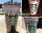 Starbucks glitter cup & inserts