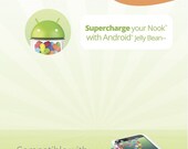 N2A (R) - 8GB Nook to Android 4.1.2 Jellybean bootable microSD Card for the Nook HD