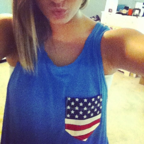American Flag Tank