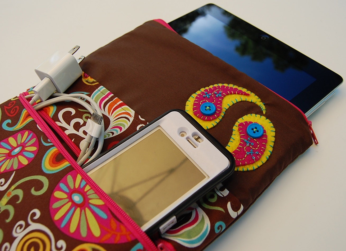 Padded iPad Sleeve iPad Case iPad Cover Fits Generation 1 2 3 4