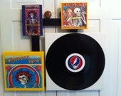 Grateful Dead Album Cover Art, 3D Collage of Steal Your Face & Skeletons From the Closet