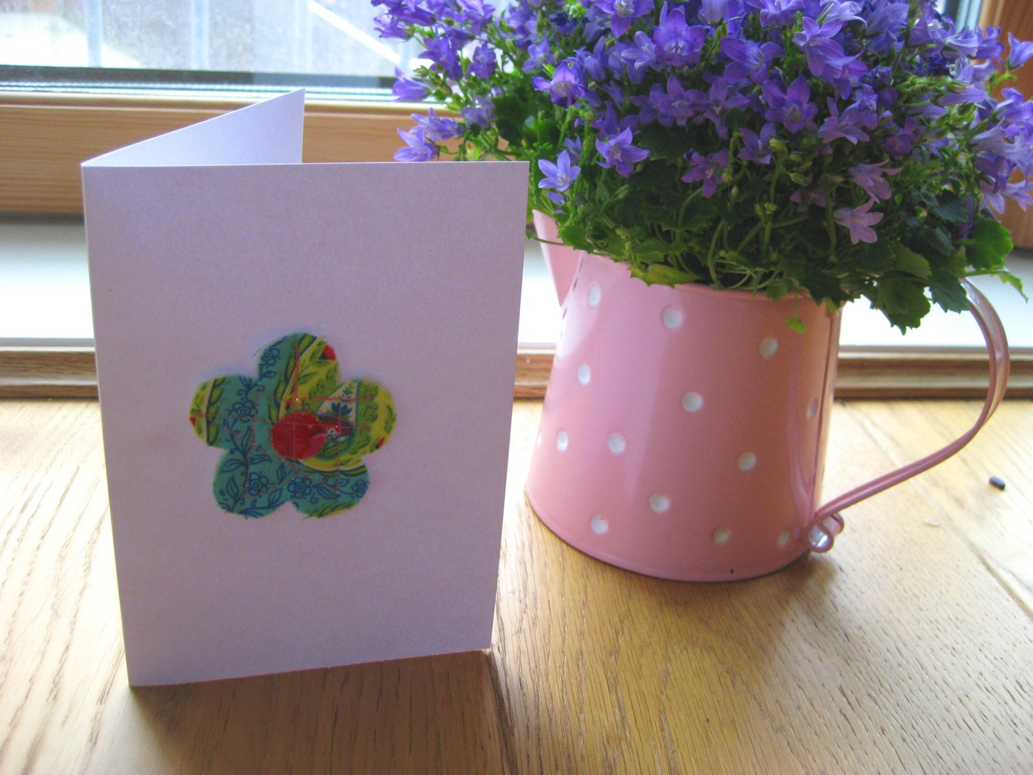 Handmade Flower Card // Birthday Card // Thank You Card // Thinking of You