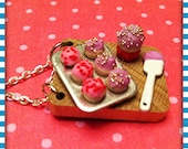 Cupcake Prep Block Necklace