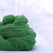 Spring Green DK weight Cashmere Hand Dyed Reclaimed Yarn