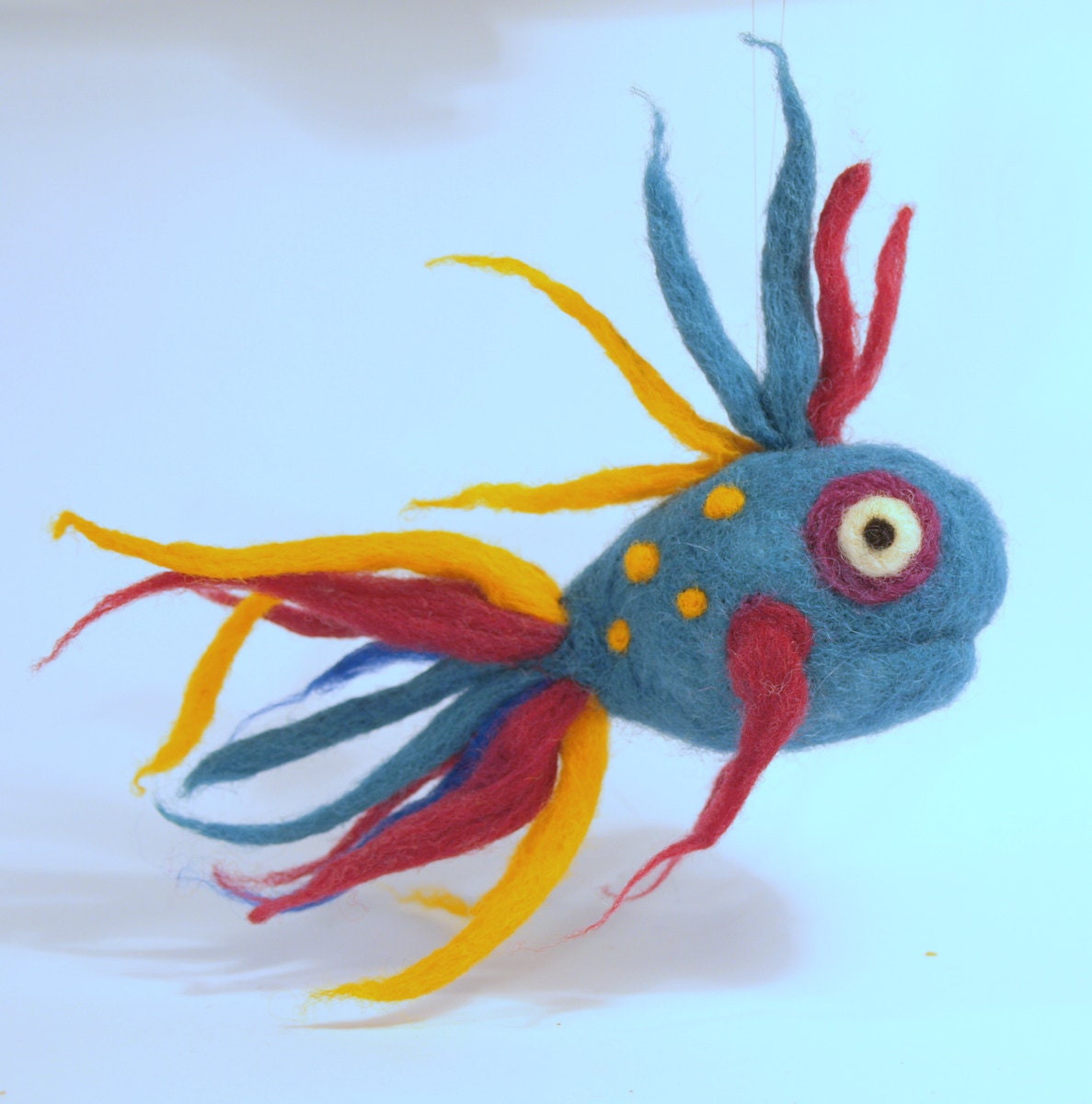 FRED Scented Needle Felted Fish