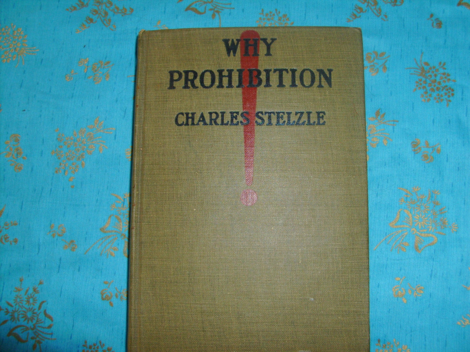 Why Prohibition by Charles Stelzle, 1918