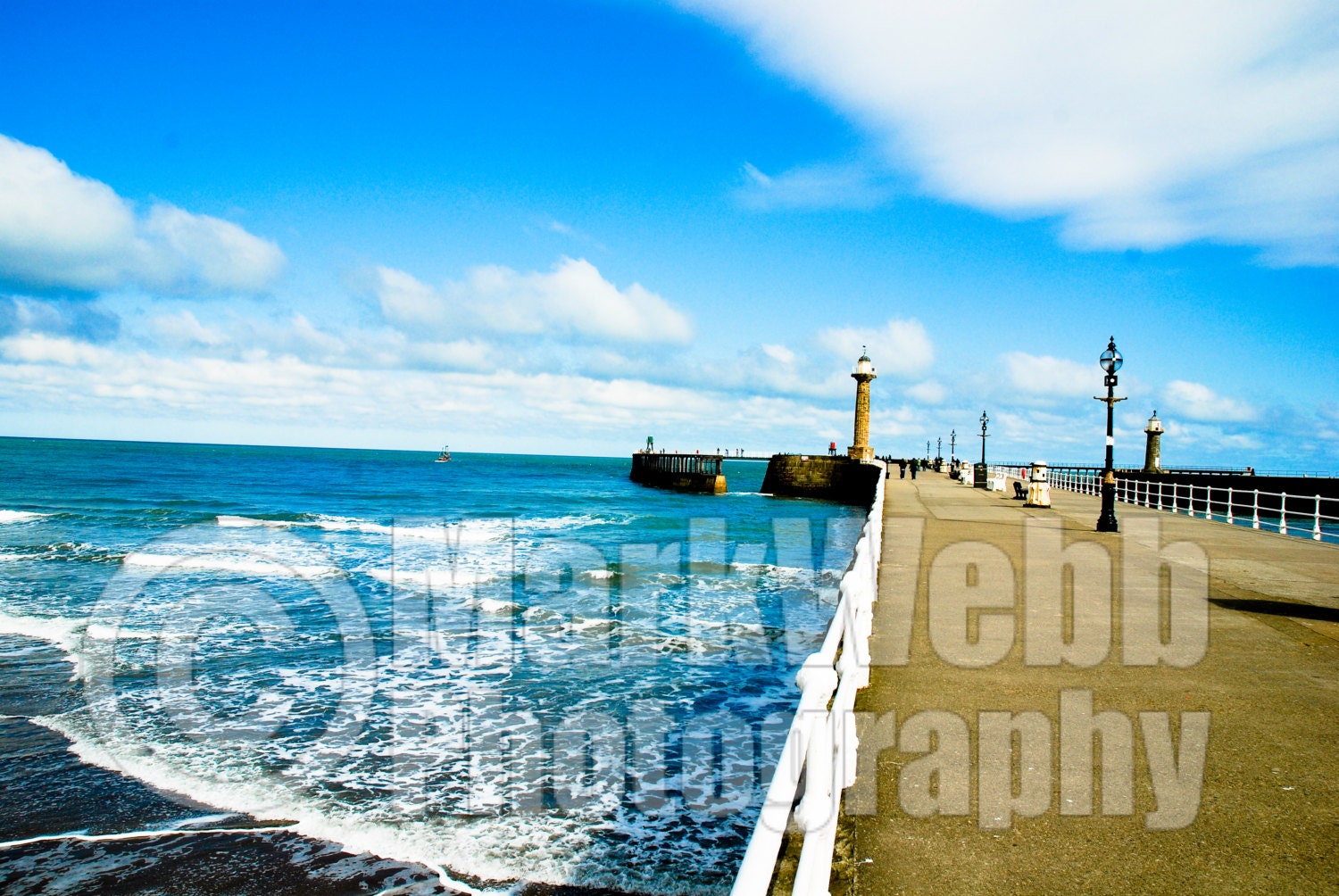 Whitby Seaside Pier  Photography