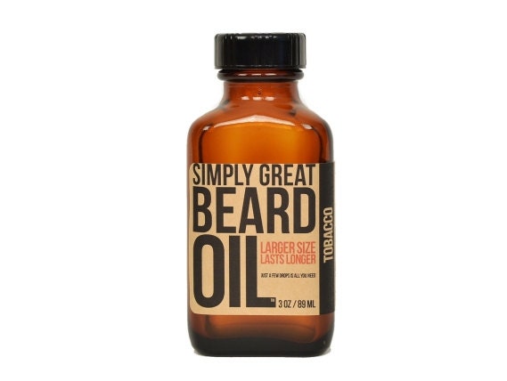 Beard Oil Tobacco Scented Beard Oil For Men Formulated with Natural and Organic Base Oils Great Gift for Fathers Day