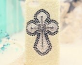 Cross iPhone Cases rainstone Crystals white beads iPhone 5 Cases, Studded iPhone 4 brass skull skeleton Cases, Galaxy s3/s4 iPhone 4S Case