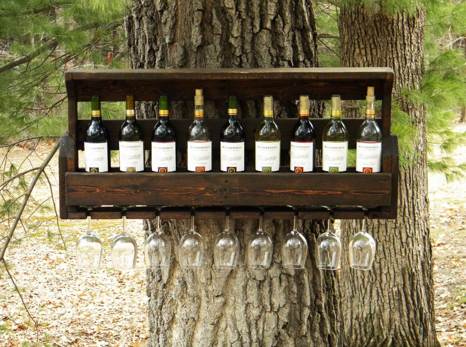 Wine Rack, Reclaimed Pallet Wood, Pallet Wine Rack, Fathers Day Gift, Repurposed Pallet, Pallet Wood Furniture, Upcycled Shelf, Wall Hanging