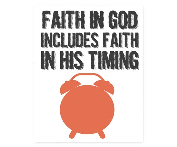INSTANT DOWNLOAD Printable Typography Print, Faith In God Includes ... Quote, Quote Art, Wall Decor, Home Decor, Housewarming Gift