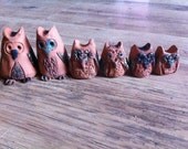 Terracotta Owls