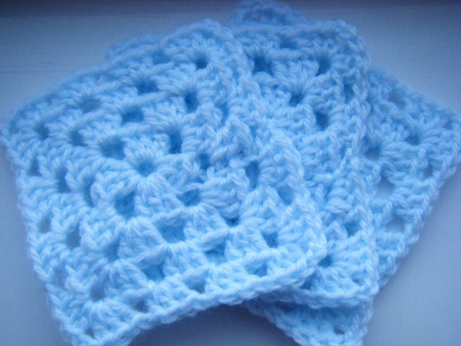 Set of 3 woolly coasters