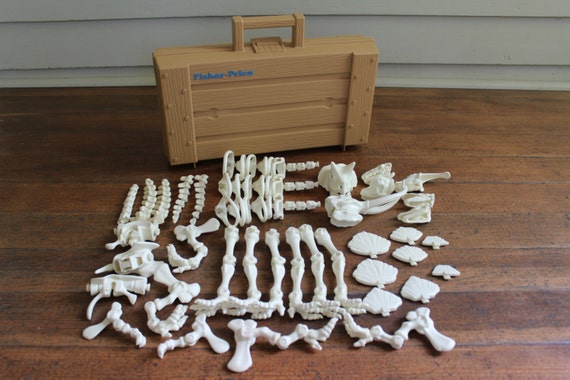 dinosaur bones plastic