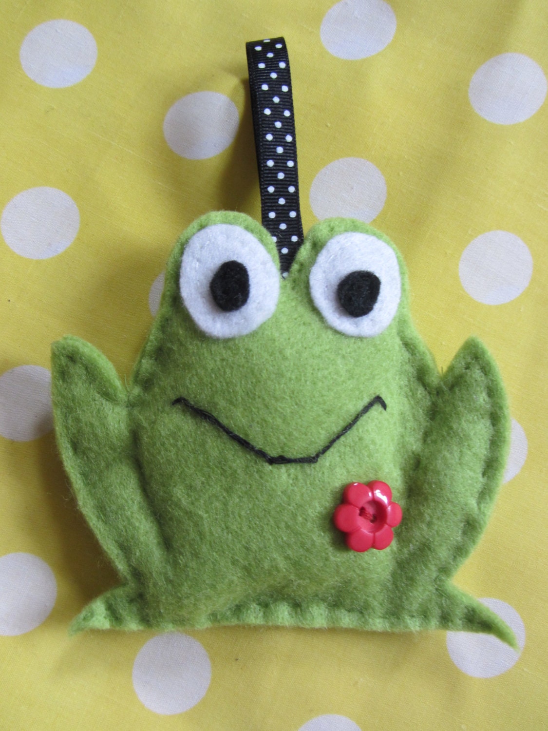 Hanging Felt Frog