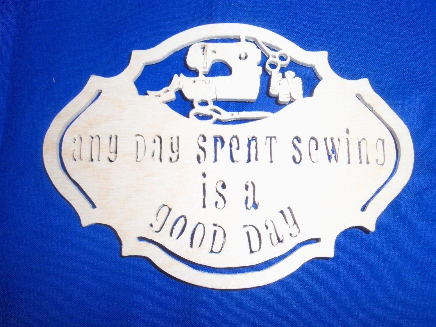 Scroll Saw Art: Sewing Machine
