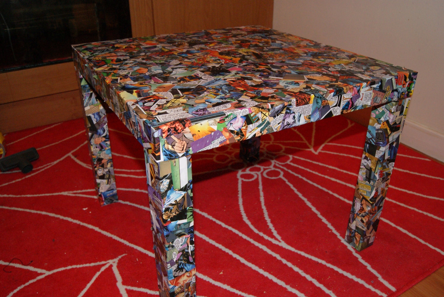 Comic Book Table