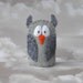 Grey Owl Finger Puppet