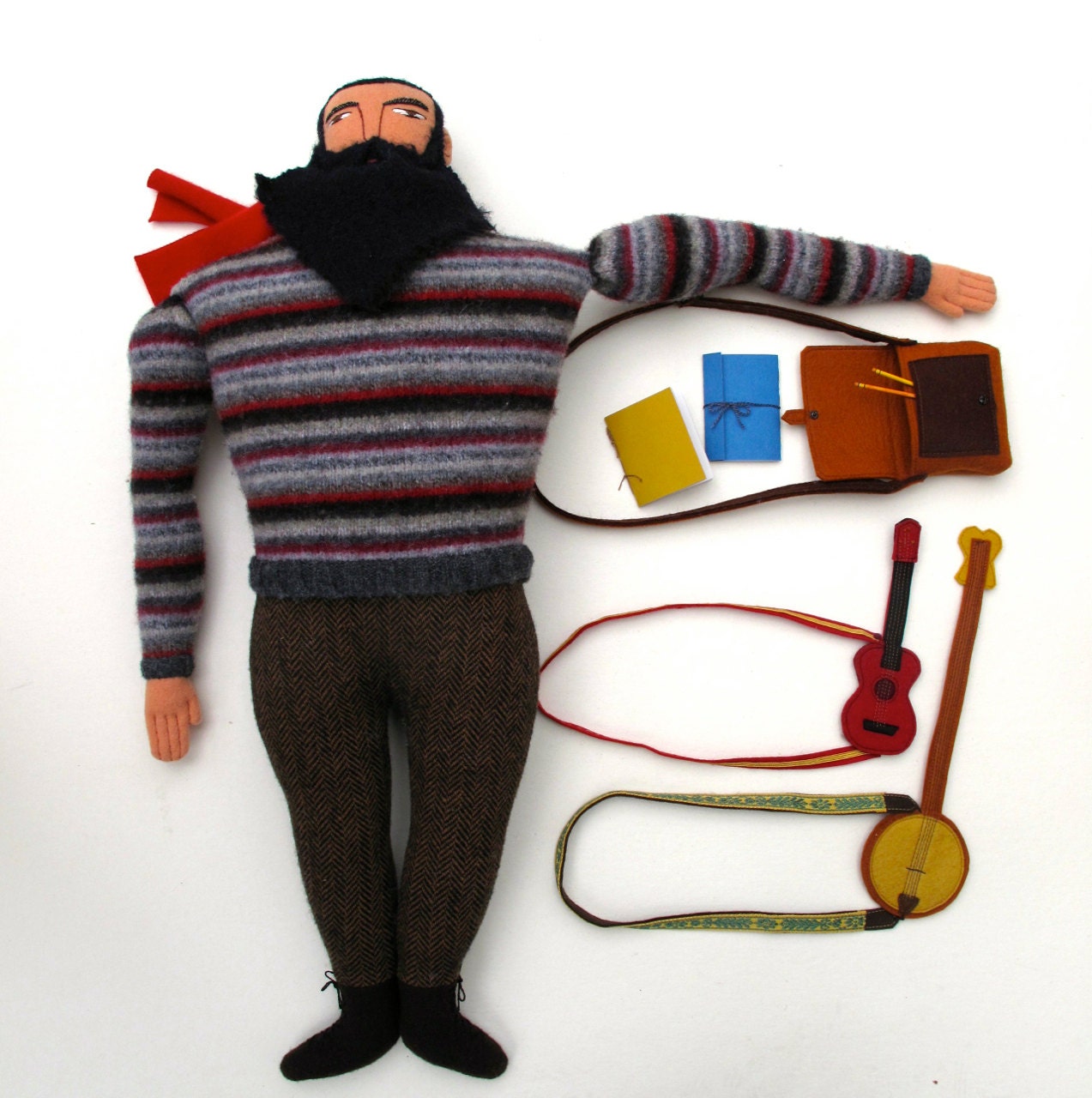 Burly Bearded Musician