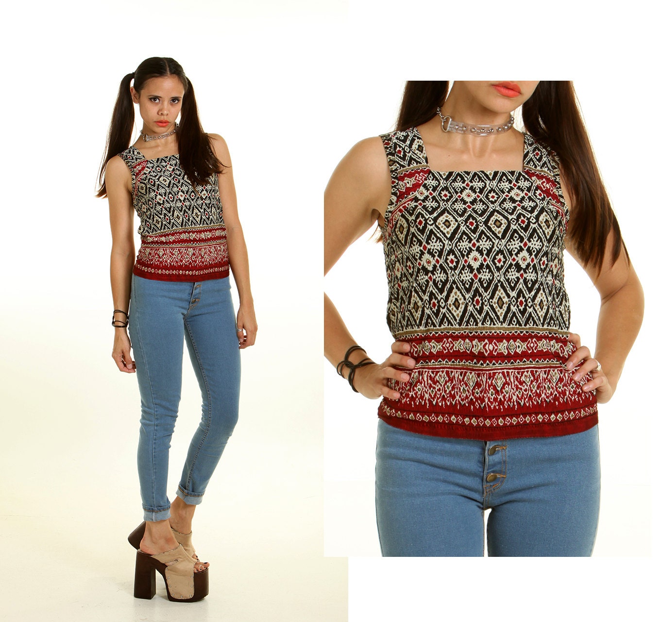 90s tribal top