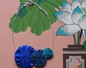 electric - silk yo-yo necklace