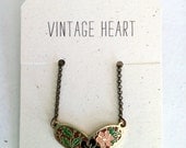 Vintage Heart Necklace III