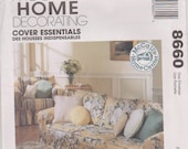 McCalls 8660 Sewing Pattern - Home Decorating Cover Essentials