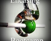 Lampwork Bead Tutorial Encasing Bootcamp by Mary Lockwood - glass instructions Instant Download