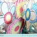 folk art flower bouquet -  party centerpiece decoration for spring, Mother's Day, birthday - printable PDF - INSTANT download