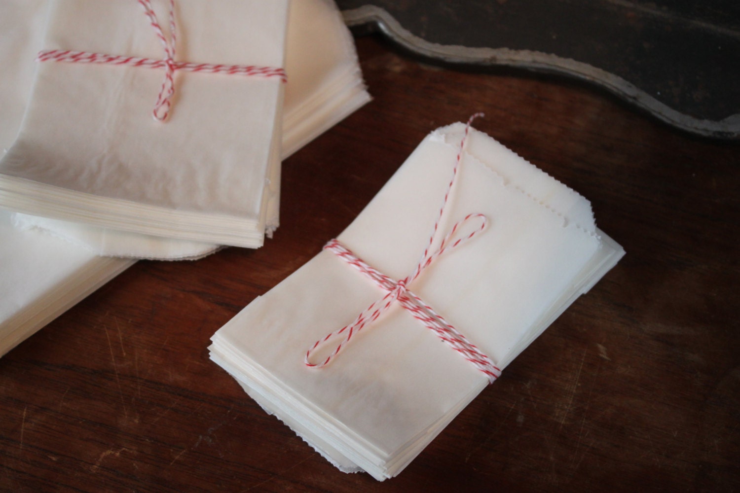 Glassine Wax Paper Bags 2 3/4" X 4 1/4" Set of 50 -- merchandise bags Il_570xn