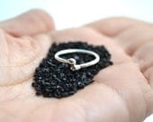 Gotas sterling silver ring,