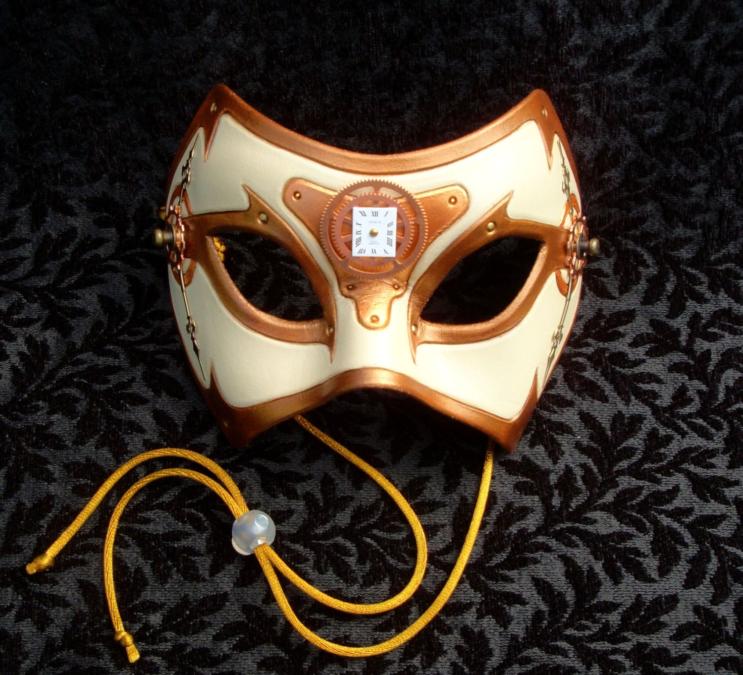 Time Bandit V41... original mixed media handmade steampunk mask