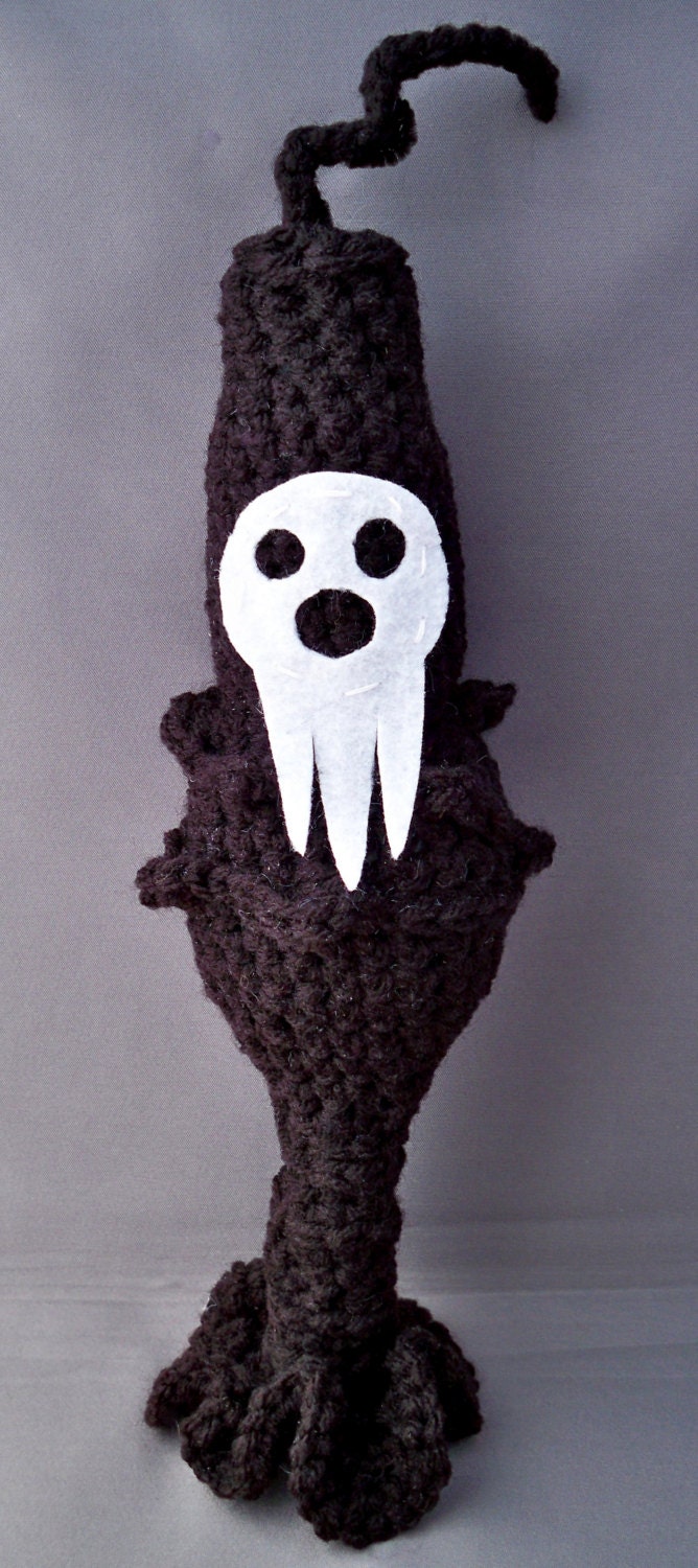 Lord Death of Soul Eater anime amigurumi
