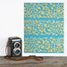 Turquoise Dimensions... original painting, acrylic colours, 12,2"x15,9", 31 x 40,5 cm, pattern, fantasy, modern