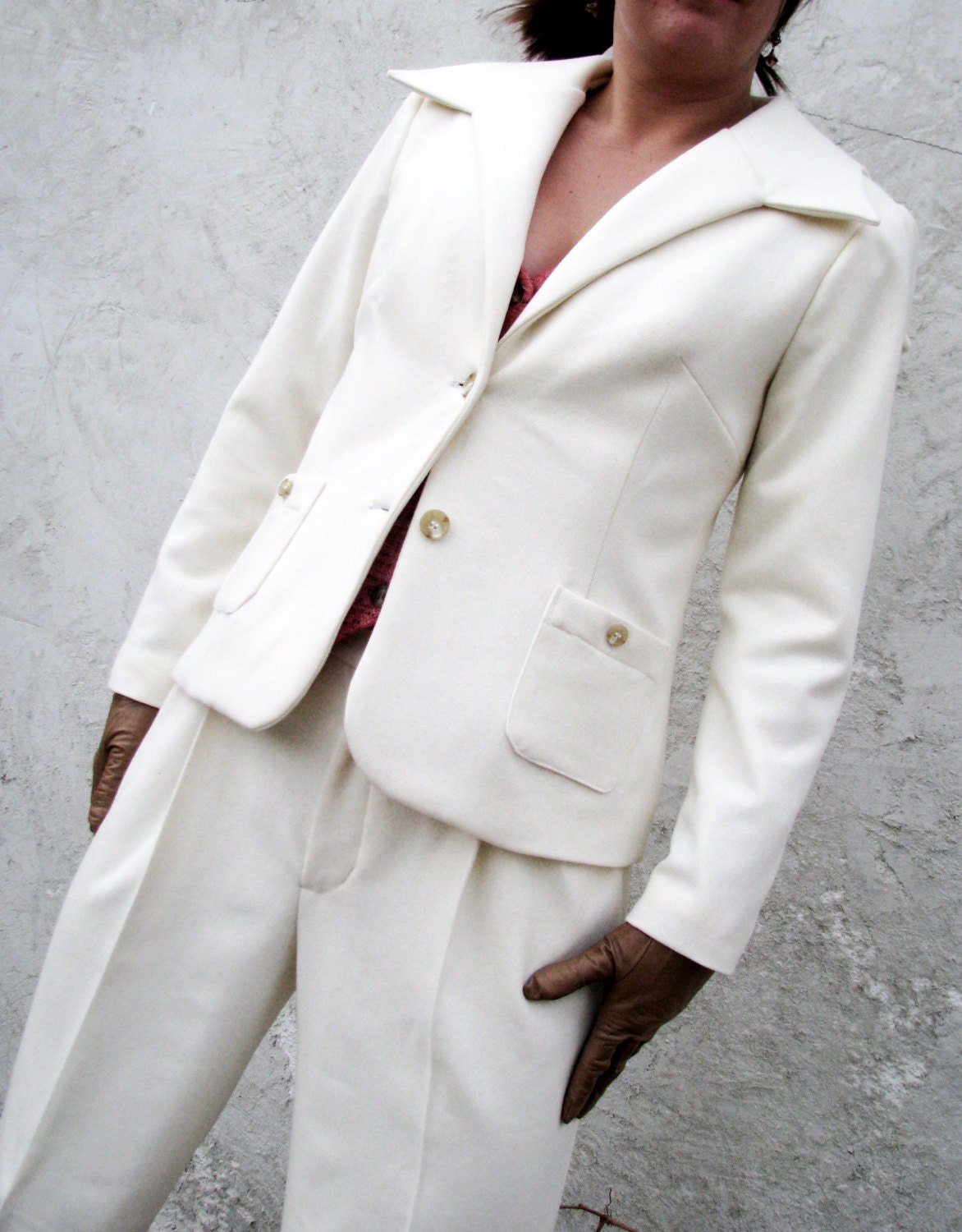 White 3pc Suits--Women's Formalwear In Your Style and Size