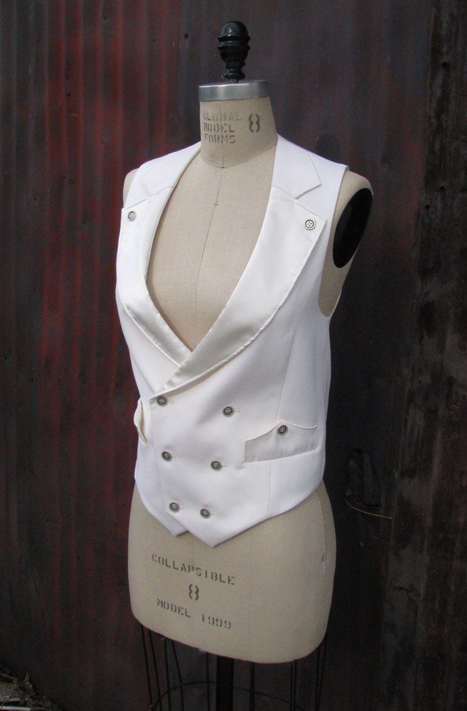 Womens White Vest