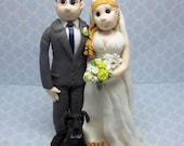 Reserved Bride and Groom  Wedding Cake topper